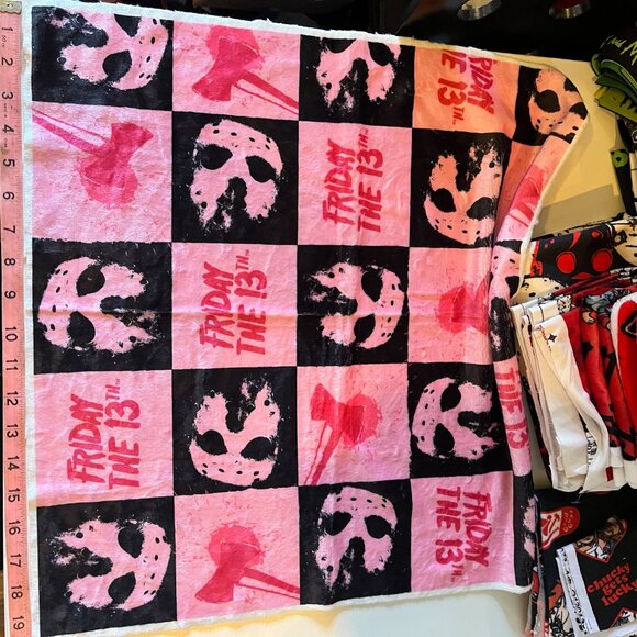 23pc Horror MOvie Scrap Fabric with Elastic Pieces - Picture 4 of 9